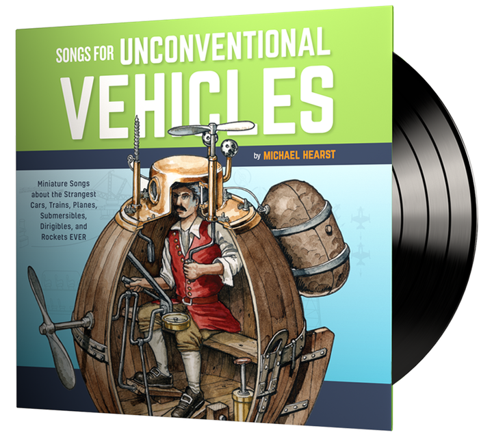 SONGS for UNCONVENTIONAL VEHICLES album cover